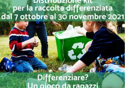 AroBa/8, dal 7 ottobre parte la distribuzione dei kit per la raccolta differenziata a Mola di Bari e Polignano a Mare