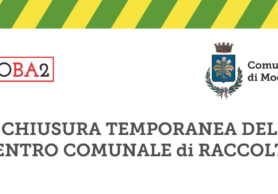 Modugno, chiusura temporanea CCR