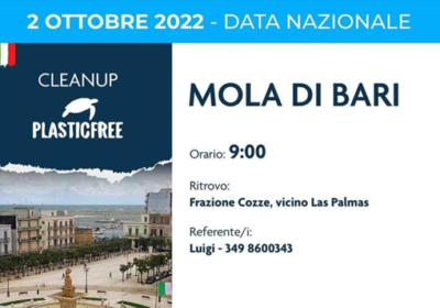 Mola di Bari: raccolta Plastic Free