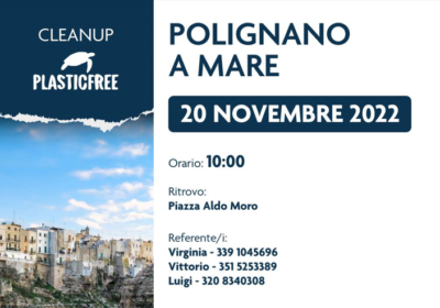 Polignano a Mare: raccolta Plastic Free