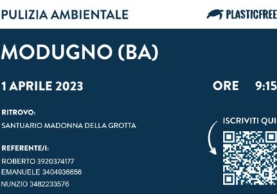 Modugno: pulizia ambientale Plastic Free
