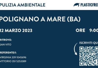 Polignano a Mare: raccolta Plastic Free