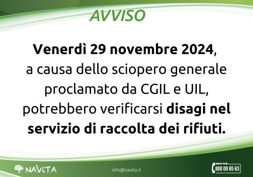 Sciopero generale CGIL e UIL
