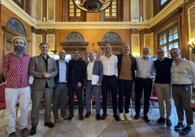 Presentato il nuovo spot ambientale perAroBa8 con Solfrizzi e Stornaiolo