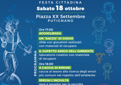 Putignano: “Cambio di rotta: un ambiente da salvare”